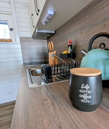 Ferienwohnung mit Kaffee und Tee