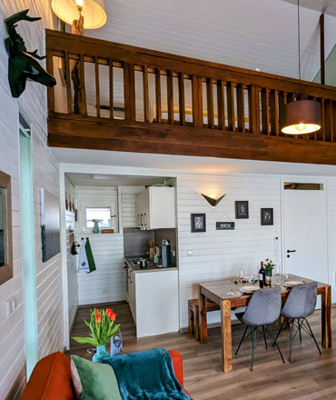 Ferienwohnung offene Küche
