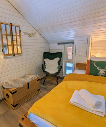 Lesesessel Ferienwohnung Hirschperle